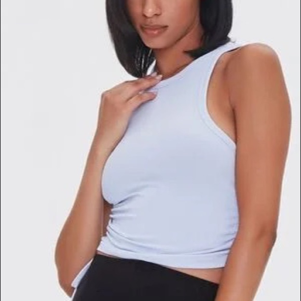 NWT F21 Ribbed Drawstring Tank - Picture 5 of 5